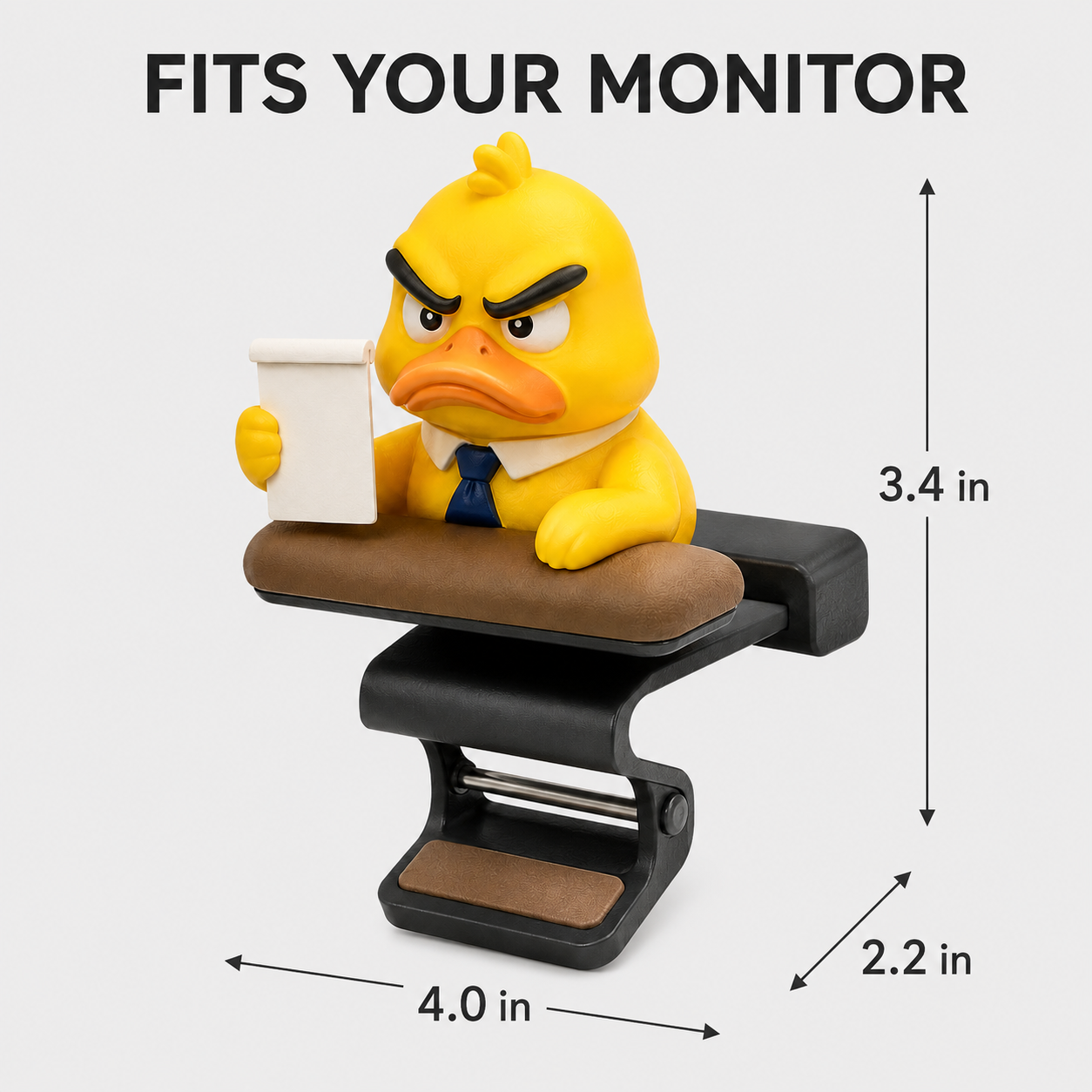 Deadline Duck Monitor-Top Ornament