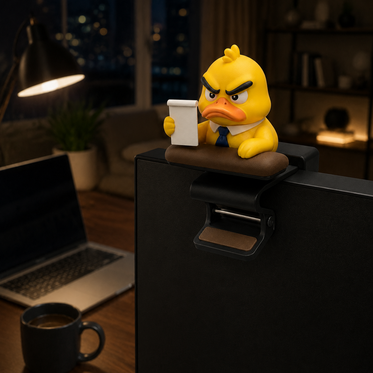 Deadline Duck Monitor-Top Ornament