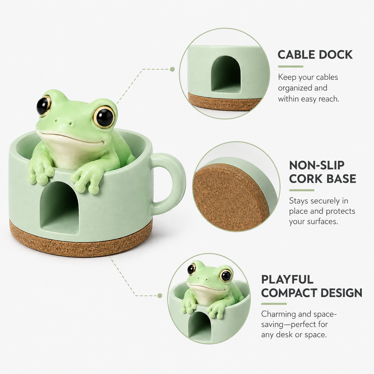 Coffee Frog Cable Dock