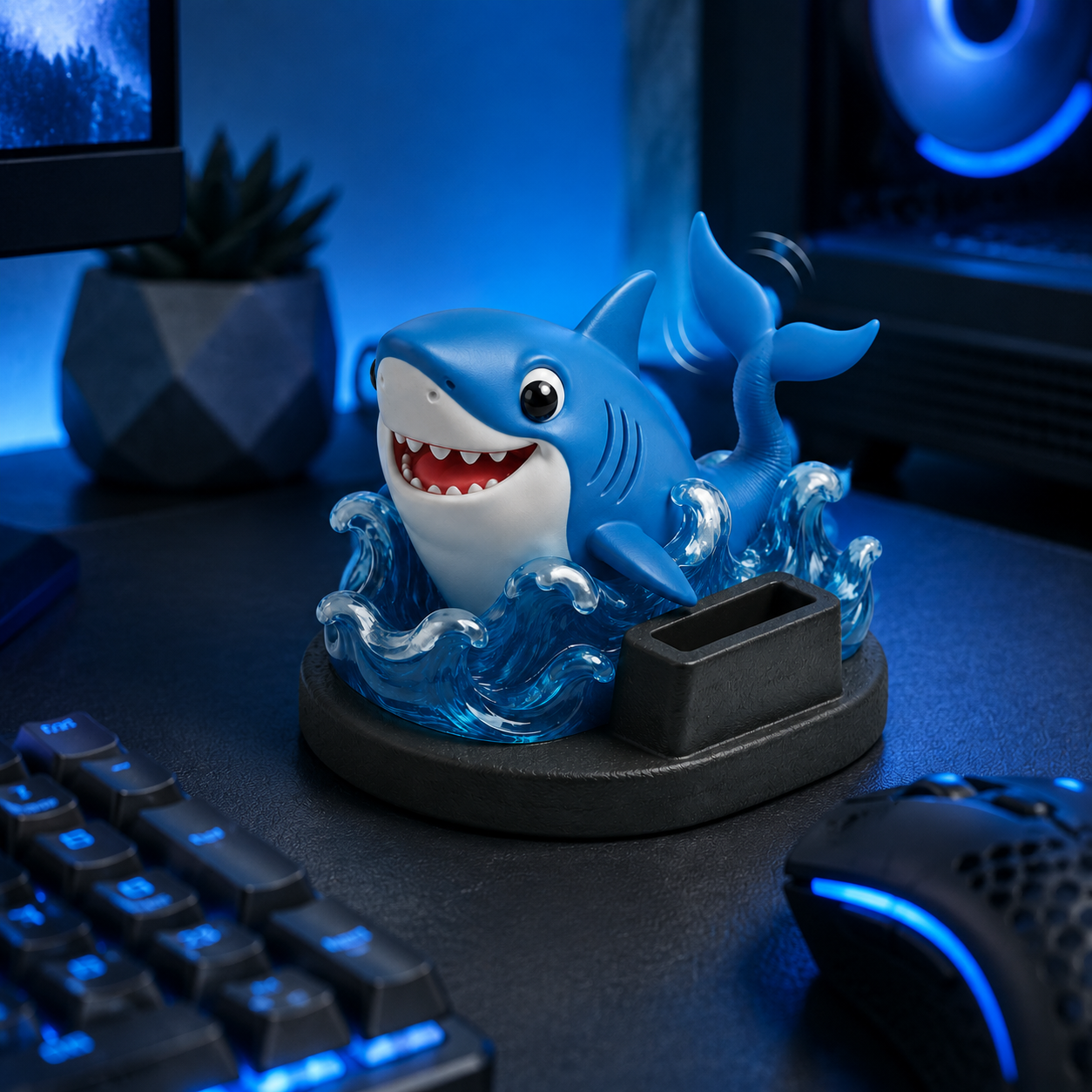 Wagging Shark USB Dock