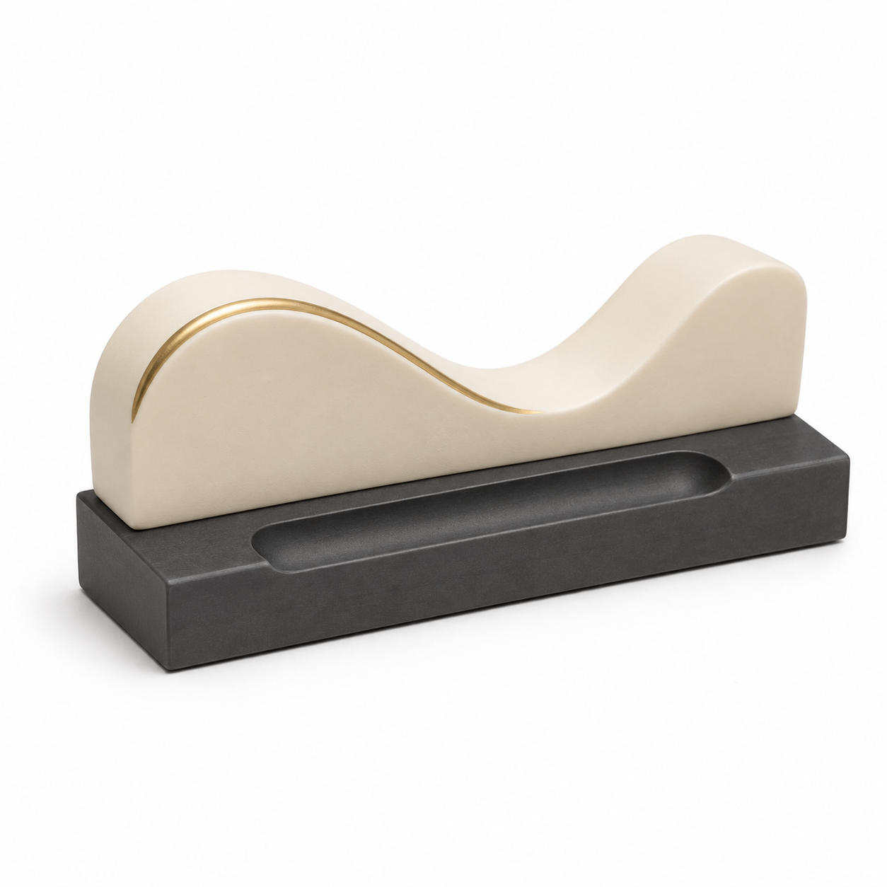 Ivory Wave Pen Rest
