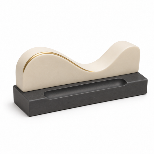 Ivory Wave Pen Rest