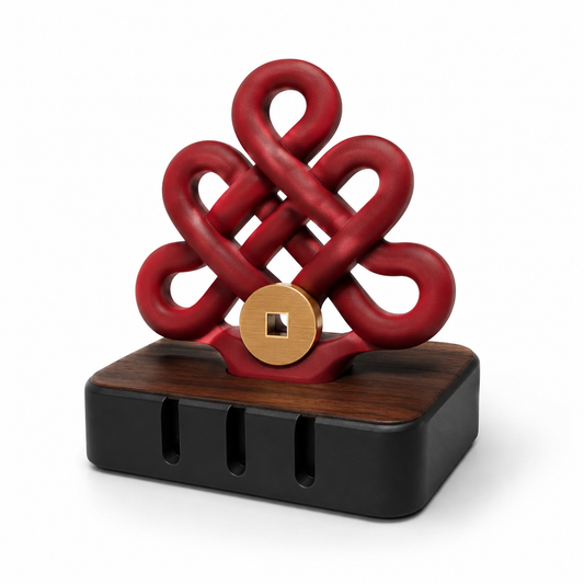 Lucky Knot Cable Keeper