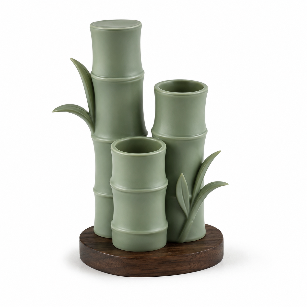 Jade Bamboo Pen Stand